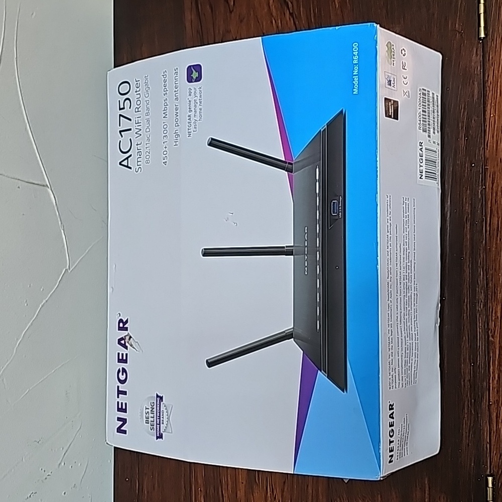 Netgear AC1750 Model 6400 Smart Wifi Router Dual Band Gigabit